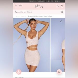 Oh Polly size 2 dress. NEW WITH TAGS.